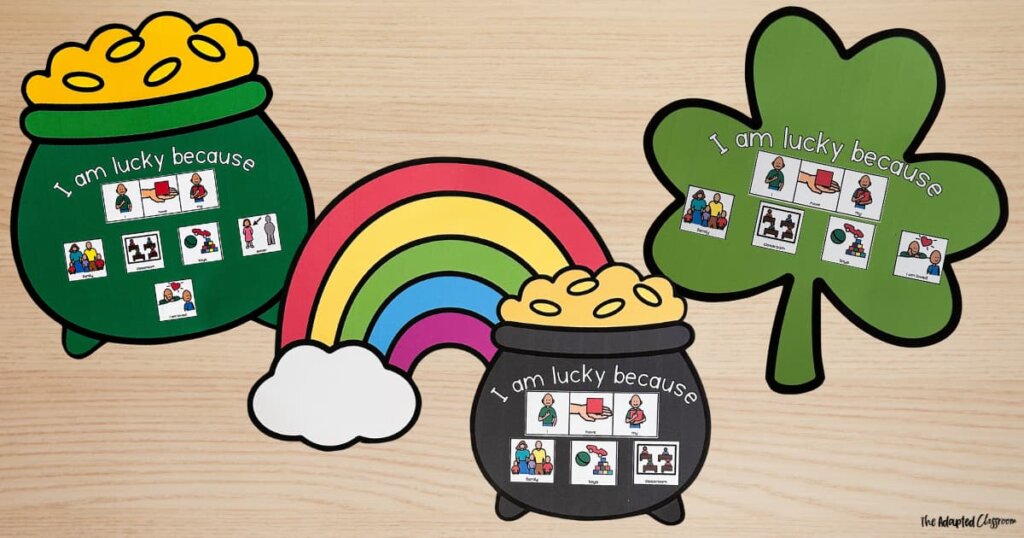 st. patricks day crafts for special education